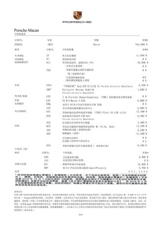 2021款 保时捷玛卡 2.0t 标准 现车国六排放 手续齐全 当天办临牌 全国落牌 支持全国分期付款 同微信 15102111249