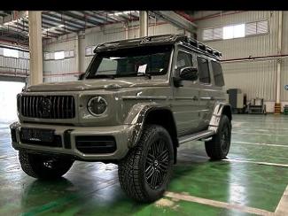 23款 奔驰g63 4x4² 联系电话：18502246222，支持视频验车、全国分期，国六可全国落牌
